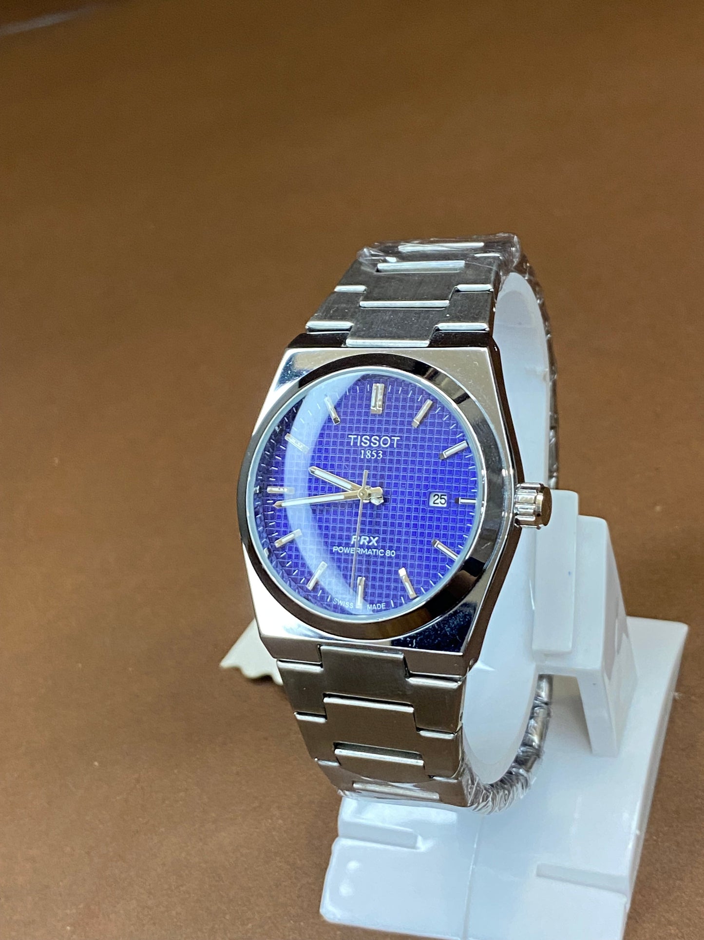 TISSOT PRX | SAPPHIRE GLASS | STAINLESS STEAL | MASTER LOCK | DATE WORKING