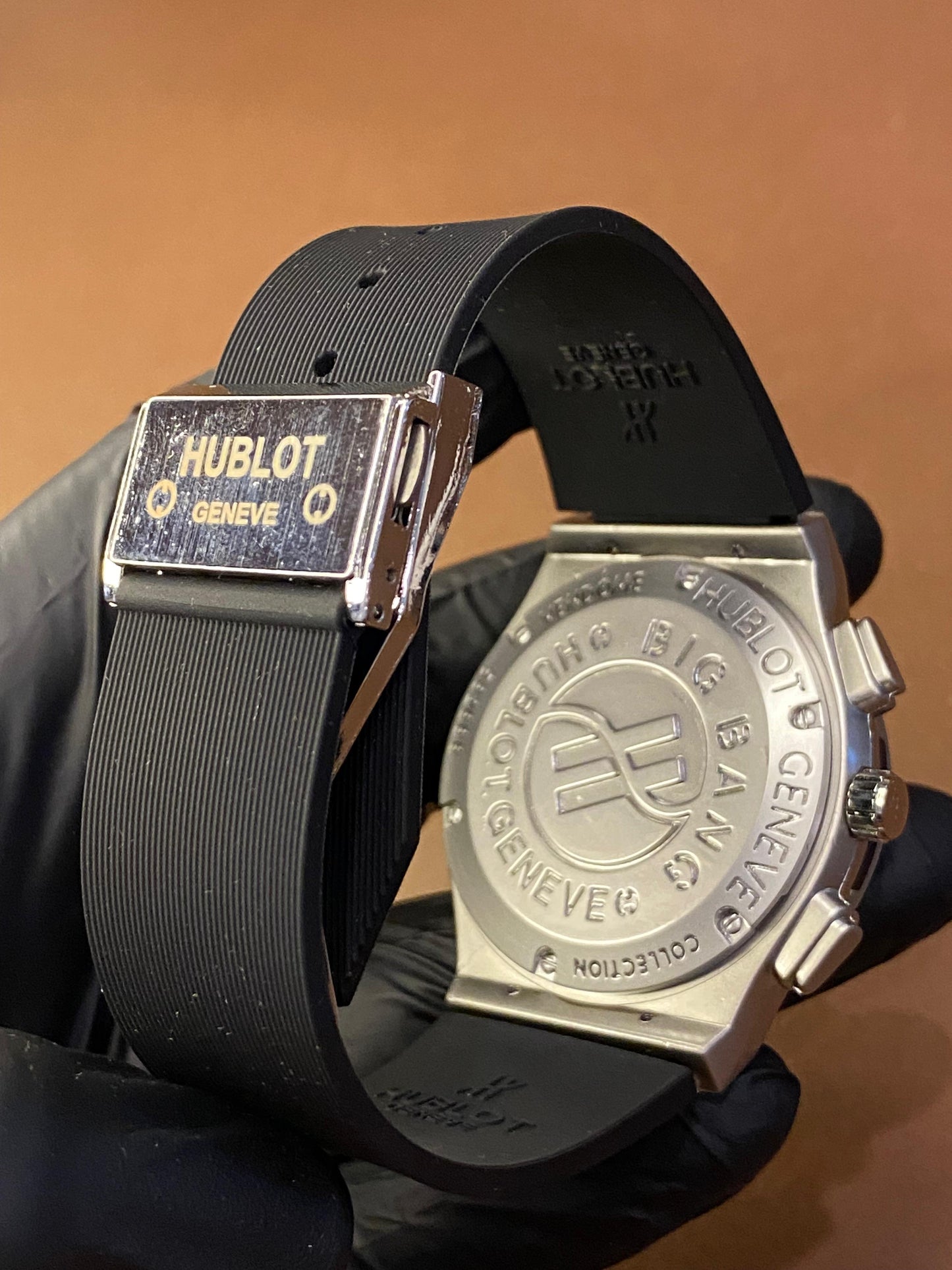 HUBLOT METAL CASE WITH DATE