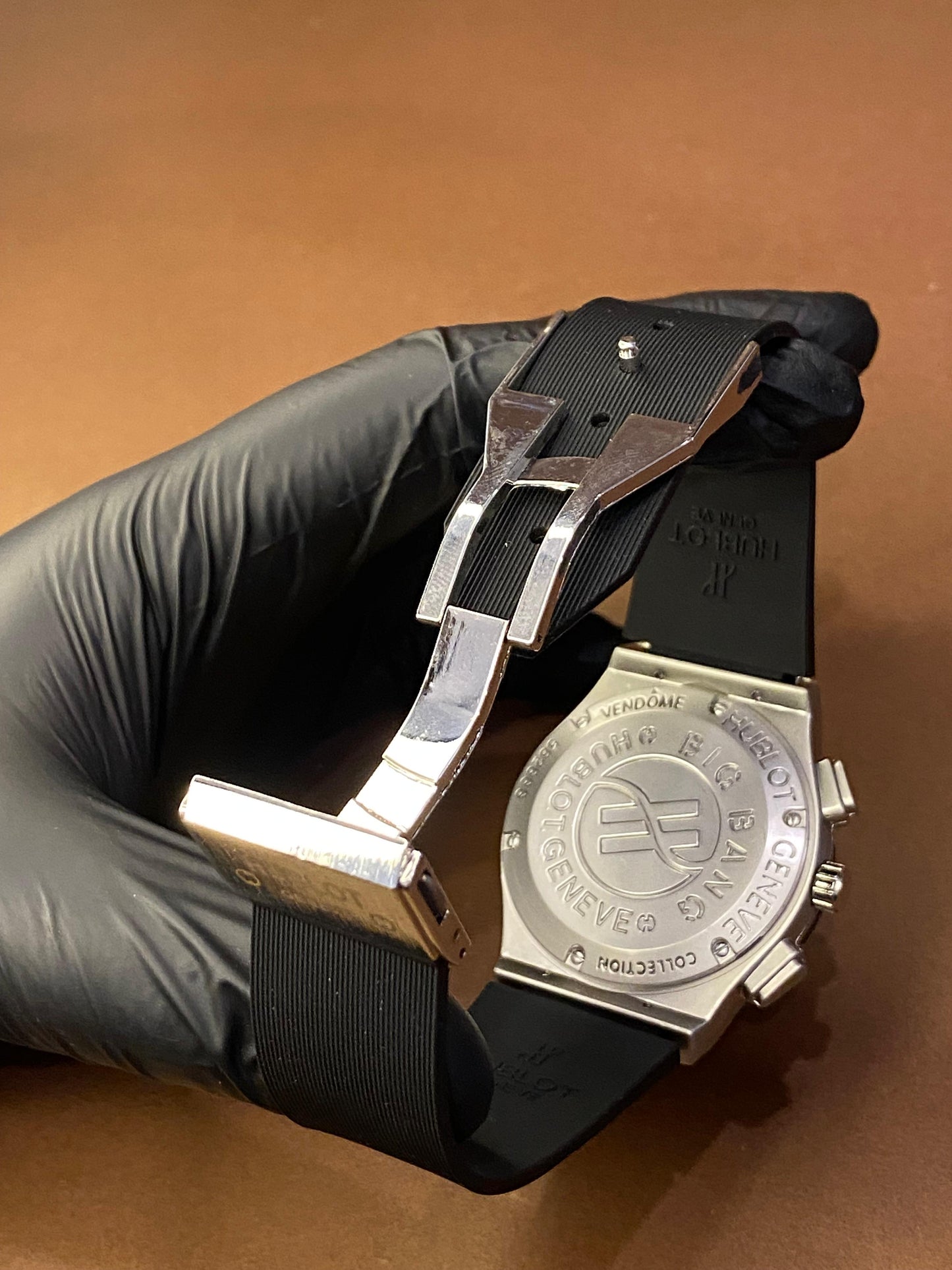 HUBLOT METAL CASE WITH DATE