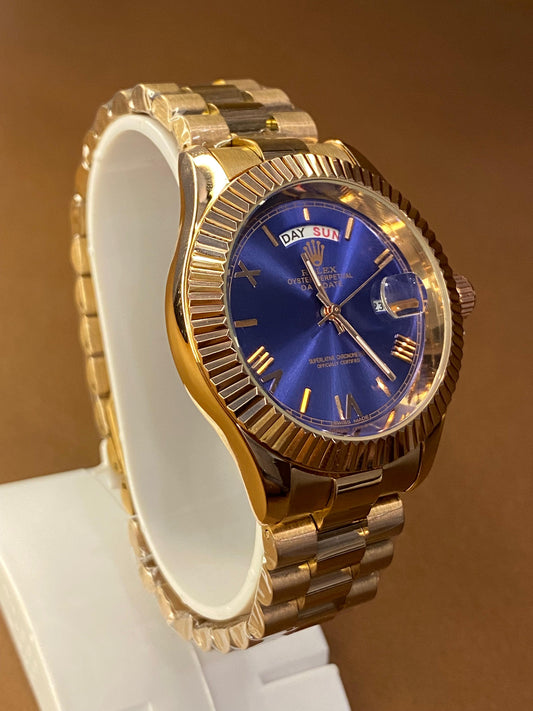 ROLEX ROSE GOLD DAY N DATE