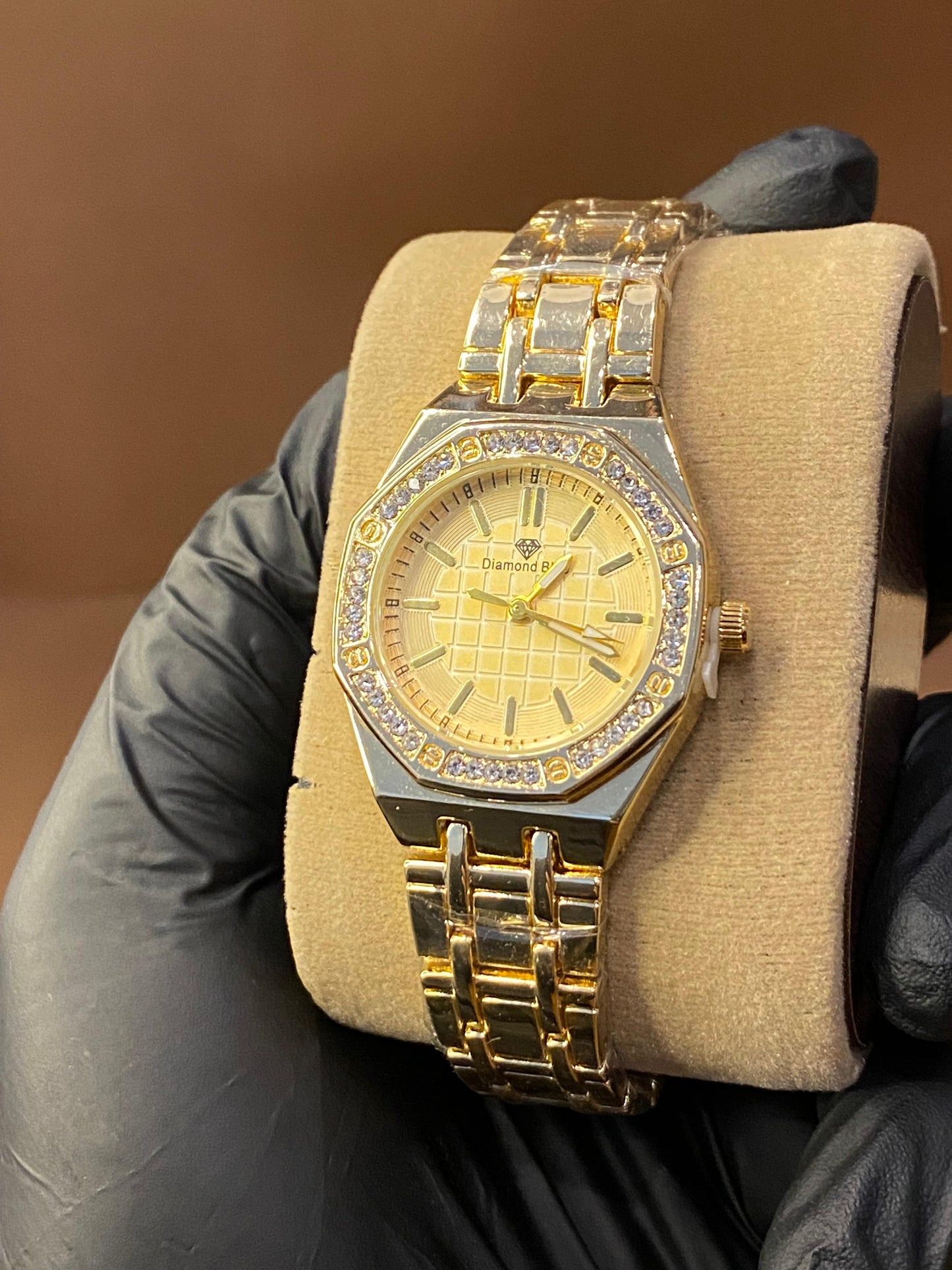 DIAMOND BLUE | LADIES WATCH | GOLDEN EDITION |