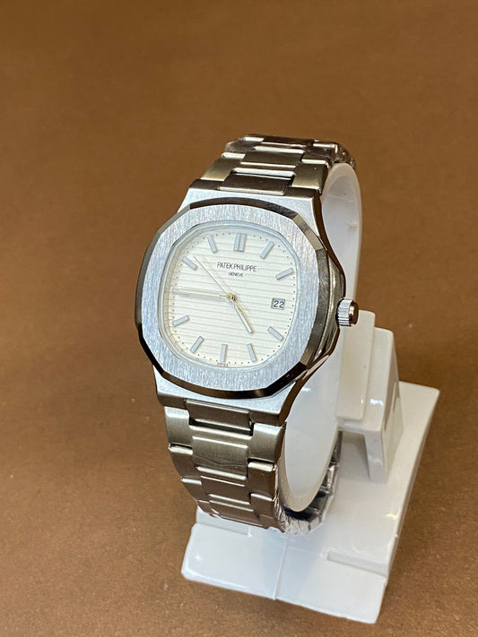 PATEK PHILIPPE | METAL CASE |  QUARTZ MOVEMENT | DATE WORKING | MASTER LOCK