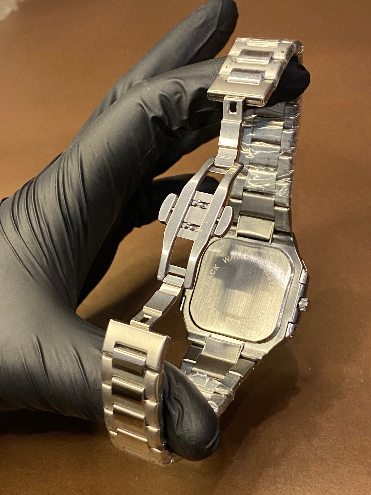 PATEK PHILIPPE | SQUARE DIAL | STAINLESS STEAL | DATE WORKING | QUARTZ MOVEMENT | MASTER LOck