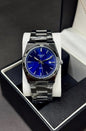 TISSOT PRX | QUARTZ | PLAIN DIAL | SILVER WITH ICE BLUE| SAPPHIRE GLASS | MASTER LOCK | PREMIUM QUALITY