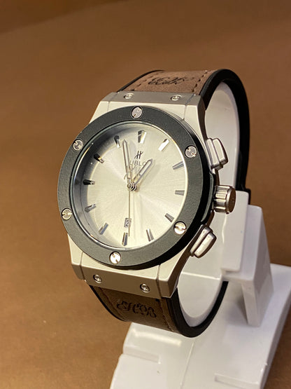 HUBLOT | ARABIC EDITION | METAL CASE | DATE WORKING | MASTER LOCK