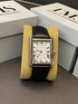 CARTIER TANK | METAL CASE | PREMIUM QUALITY LEATHER STRAP
