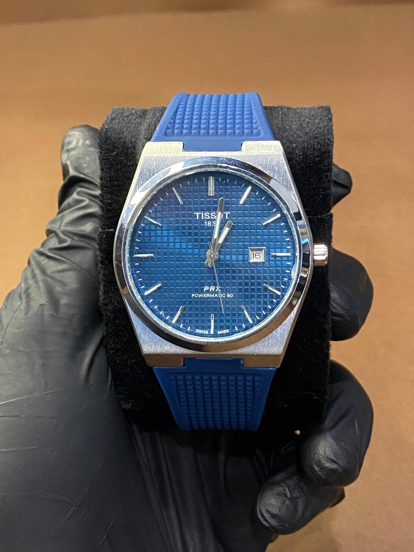 TISSOT PRX |METAL CASE | SILICON STRAP | DATE WORKING