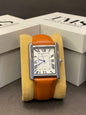 CARTIER TANK | METAL CASE | PREMIUM QUALITY LEATHER STRAP