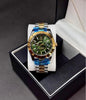 ROLEX SKY DEWELLER | QUARTZ | MASTER LOCK | TWO TONE WITH GREEN