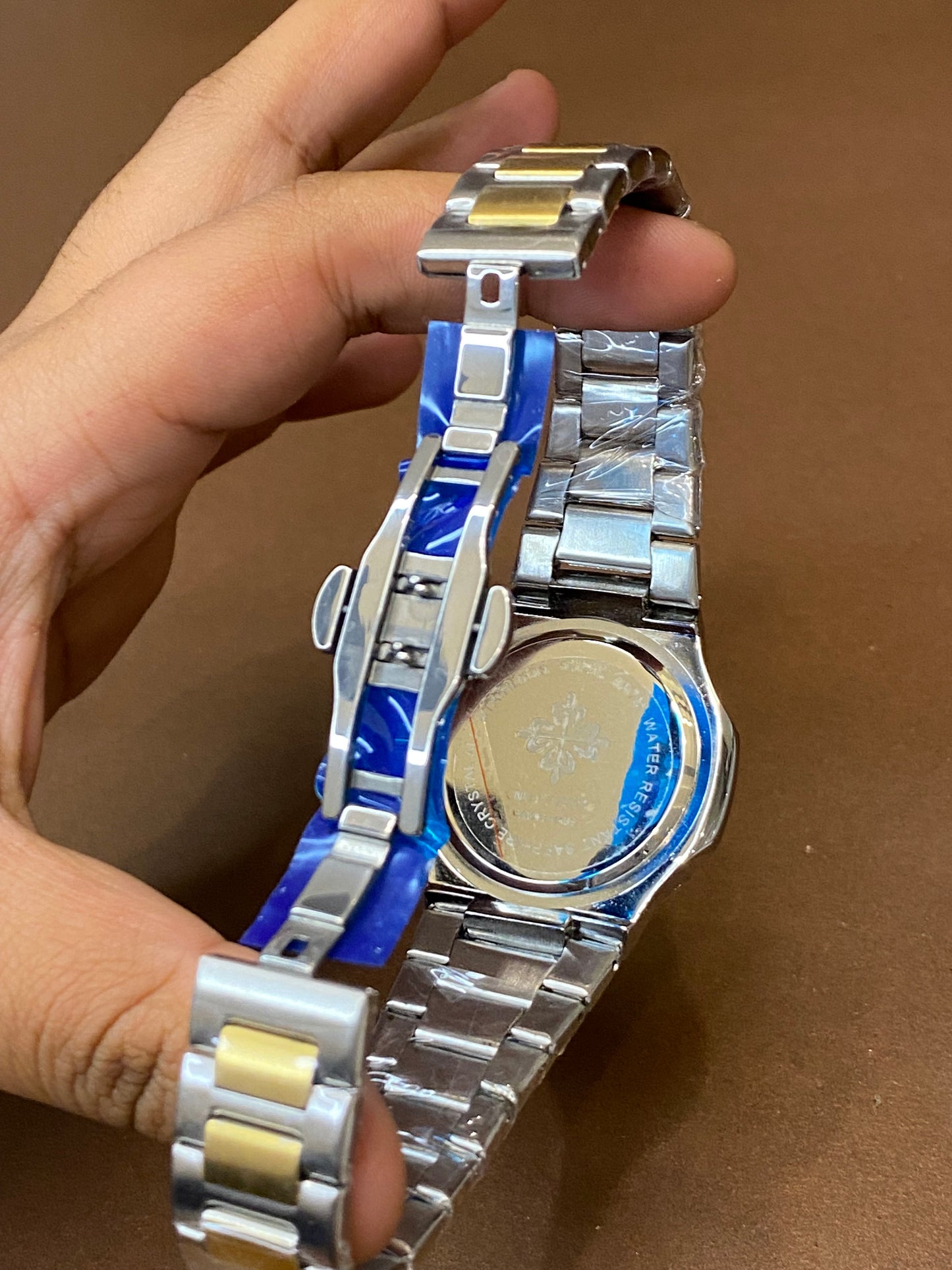 PATEK PHILIPPE | METAL CASE |  QUARTZ MOVEMENT | DATE WORKING | MASTER LOCK