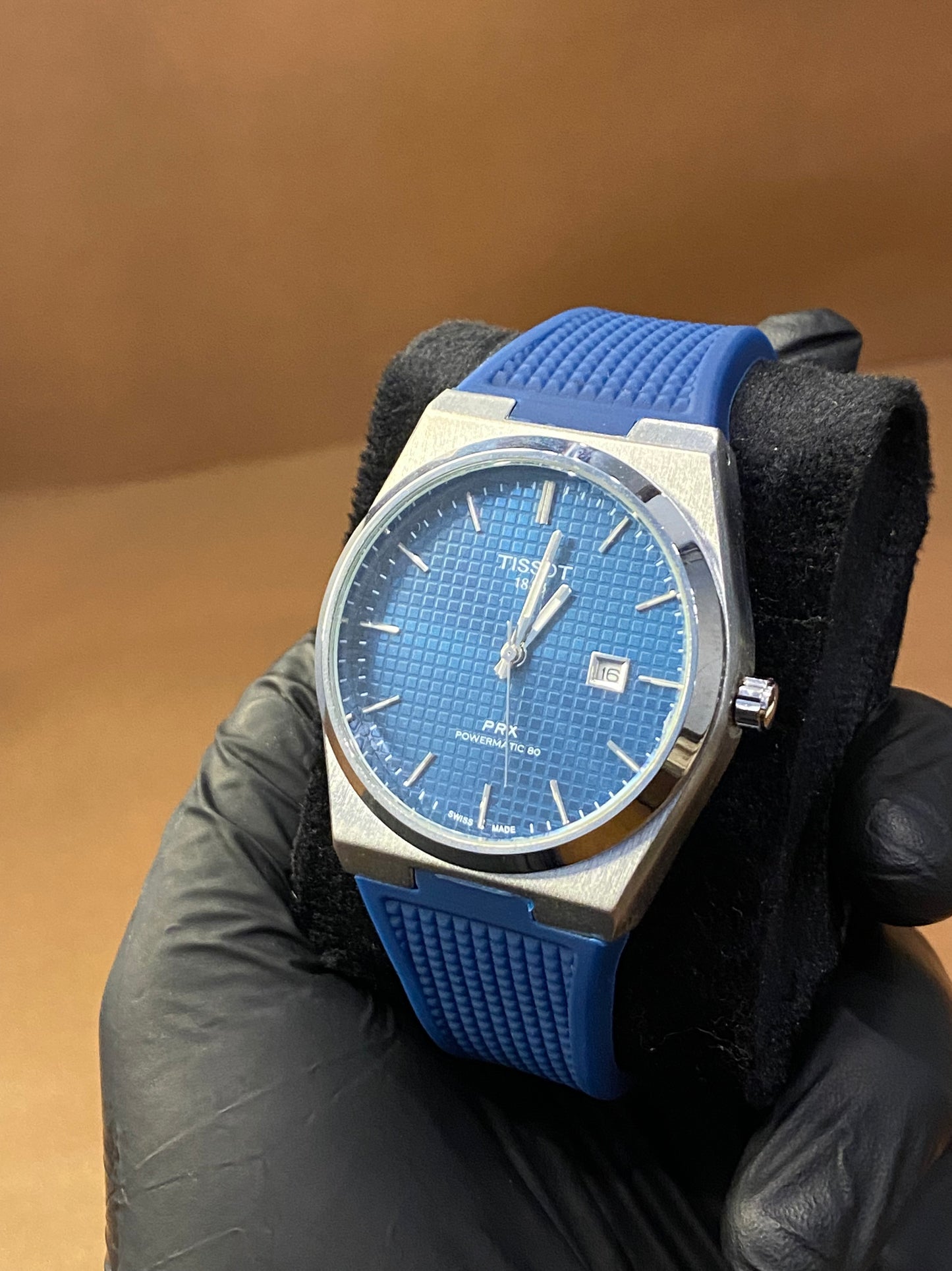 TISSOT PRX |METAL CASE | SILICON STRAP | DATE WORKING