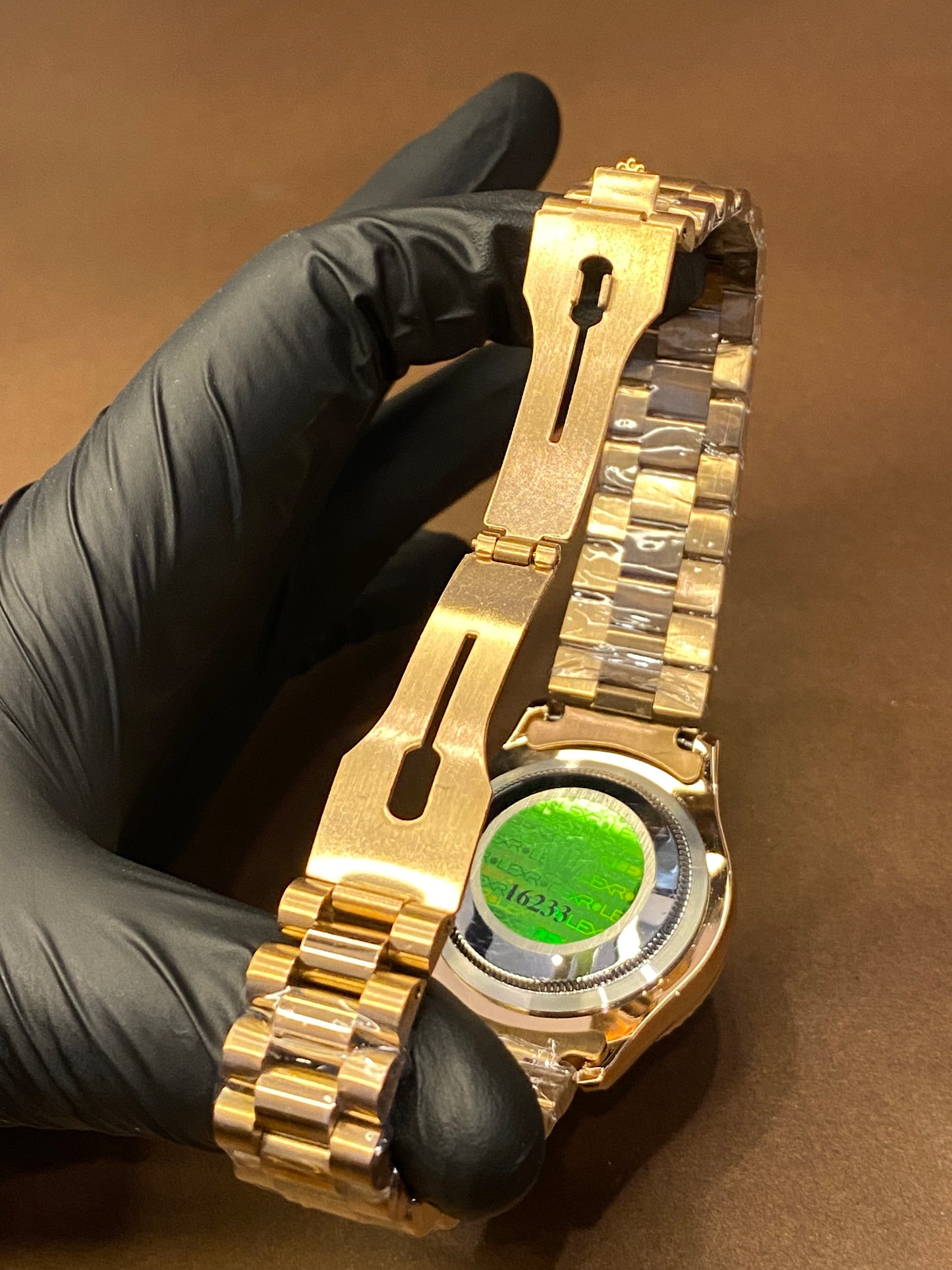 ROLEX ROSE GOLD EDITION | STAINLESS STEAL | DAYNDATE WORKING |