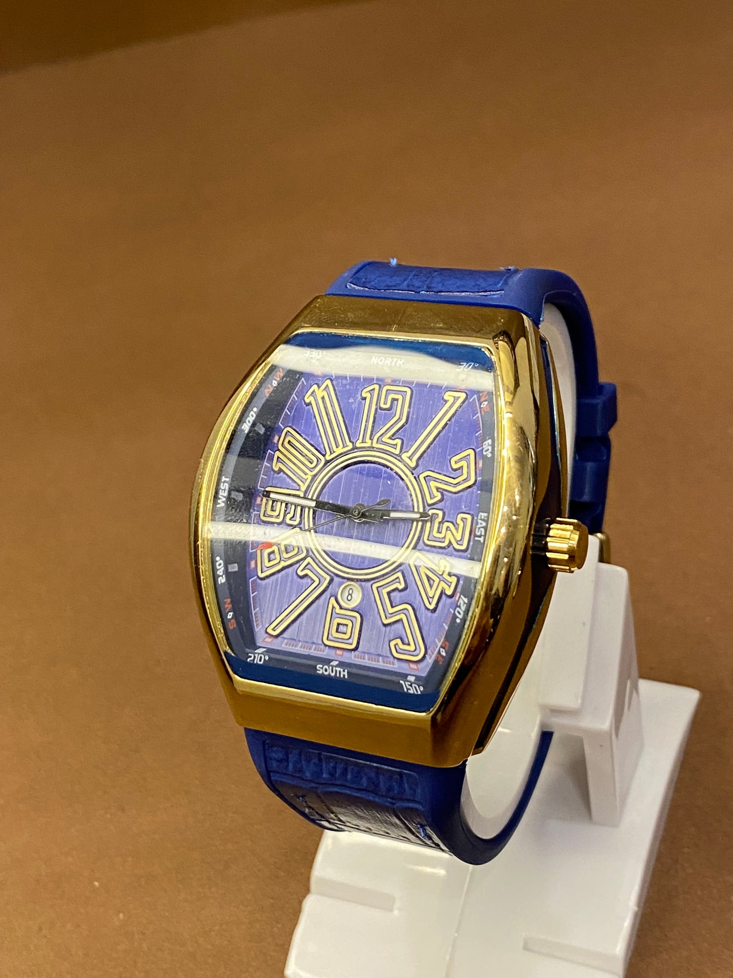 FRANK MULLAR | METAL CASE | PREMIUM LEATHER STRAPS | DATE WORKING | HEAVY WEIGHT