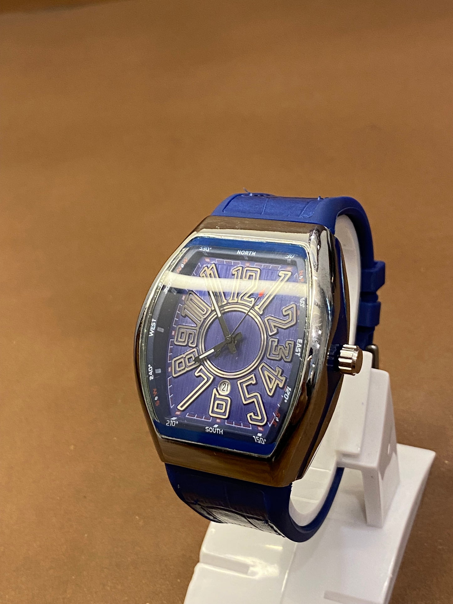 FRANK MULLAR | METAL CASE | PREMIUM LEATHER STRAPS | DATE WORKING | HEAVY WEIGHT