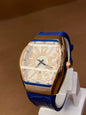 FRANK MULLAR | METAL CASE | PREMIUM LEATHER STRAPS | DATE WORKING | HEAVY WEIGHT