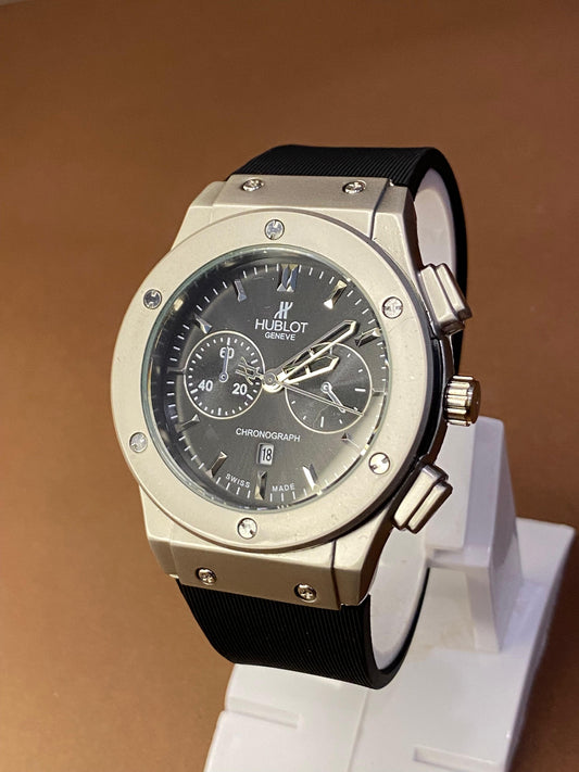HUBLOT METAL CASE WITH DATE