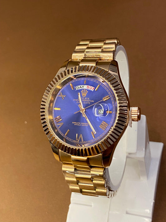 ROLEX ROSE GOLD DAY N DATE