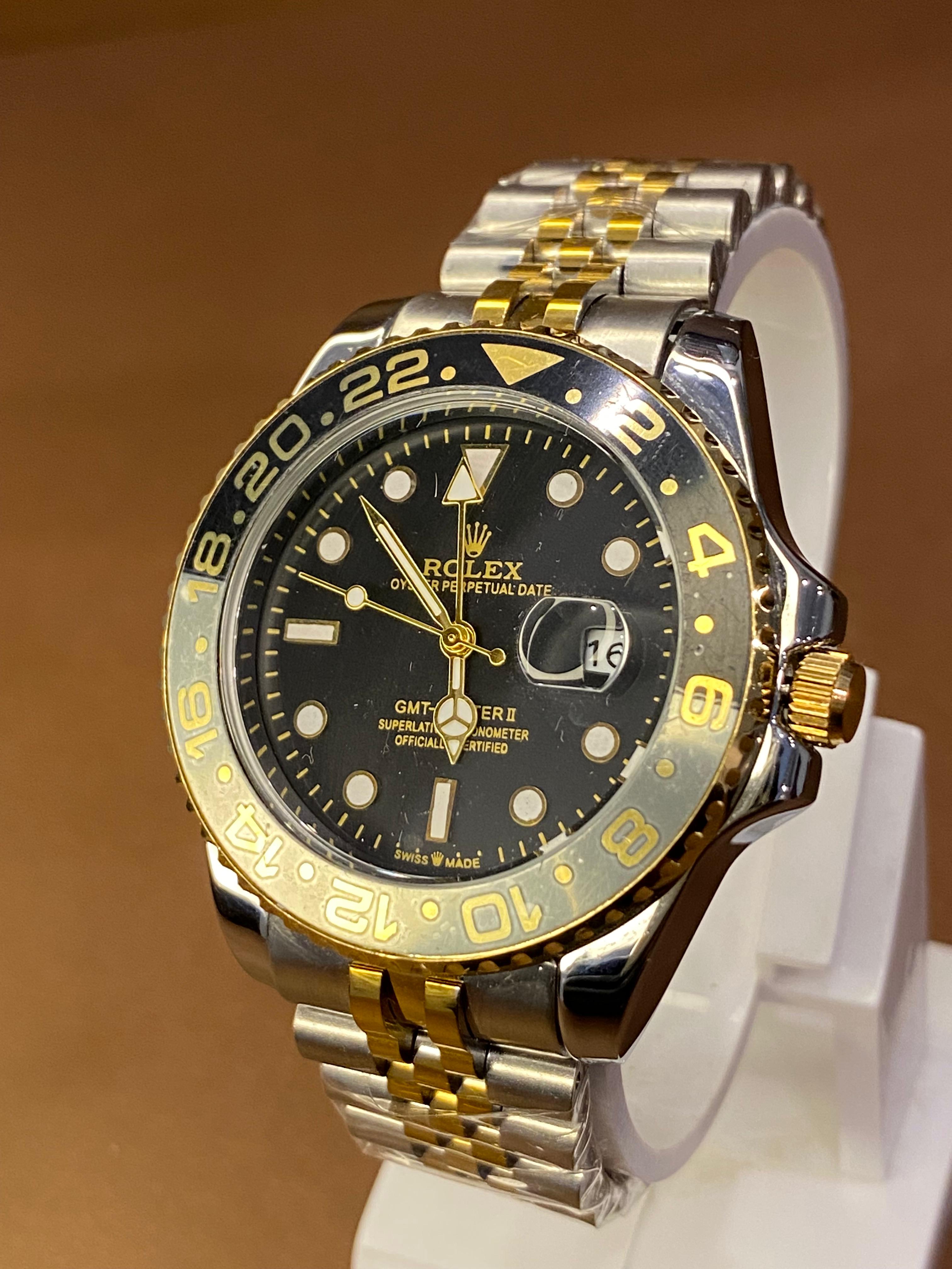 ROLEX GMT ROTATING DIAL โ themuzz.store