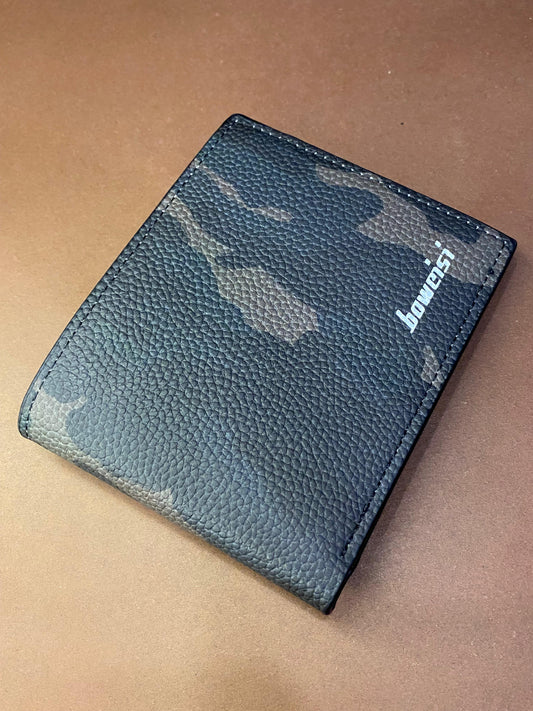 BOWEISI ARMY STYLE LEATHER WALLET