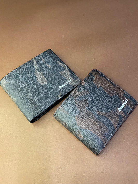 BOWEISI ARMY STYLE LEATHER WALLET