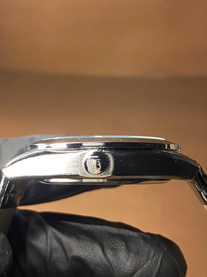 TISSOT GENTELMAN LEATHER STRAP WITH MASTER LOCK
