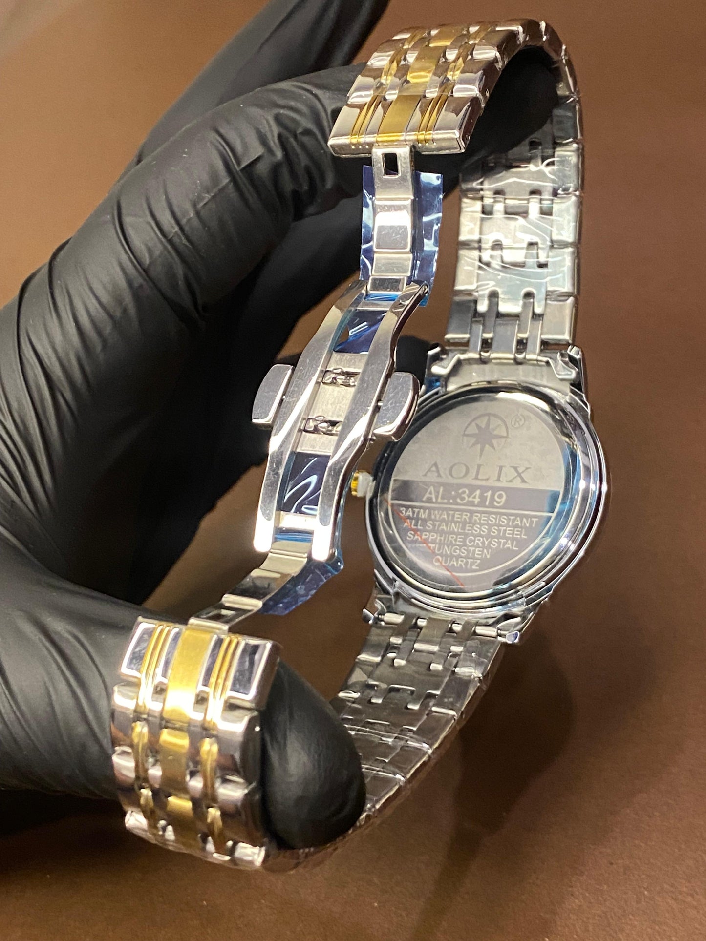 AOLIX|STAINLESS STEAL| BEST WATCH FOR SHADI SEASON|SAPPHIRE GLASS|DATE WORKING