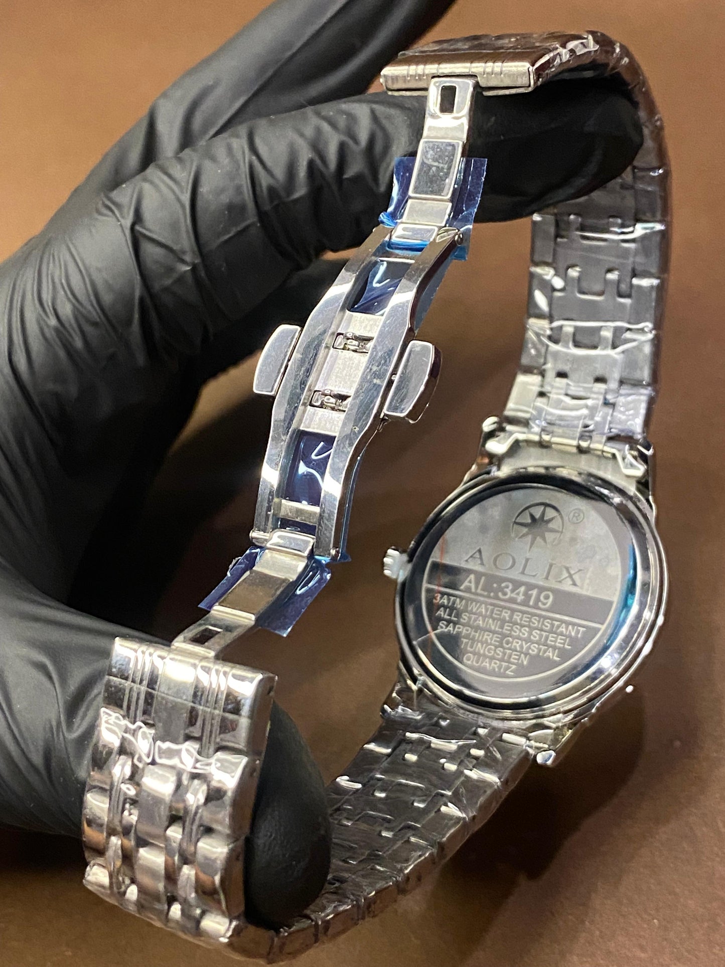 AOLIX|STAINLESS STEAL| BEST WATCH FOR SHADI SEASON|SAPPHIRE GLASS|DATE WORKING