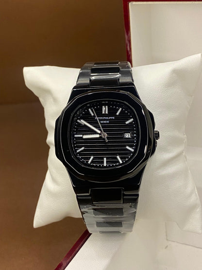 PATEK PHILIPPE|QUARTZ MOVEMENT|DATE WORKING|MASTER LOCK