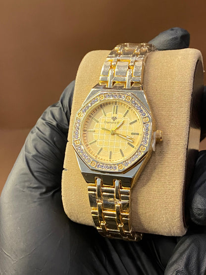 DIAMOND BLUE | LADIES WATCH | GOLDEN EDITION |