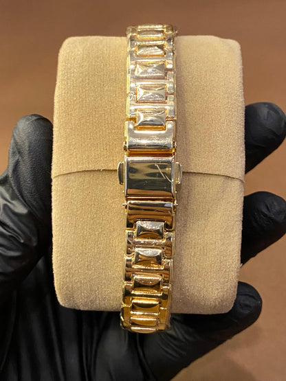 DIAMOND BLUE | LADIES WATCH | GOLDEN WITH BLACK DIAL |