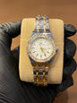 DIAMOND BLUE | LADIES WATCH | TWO TONE WITH WHITE DIAL |